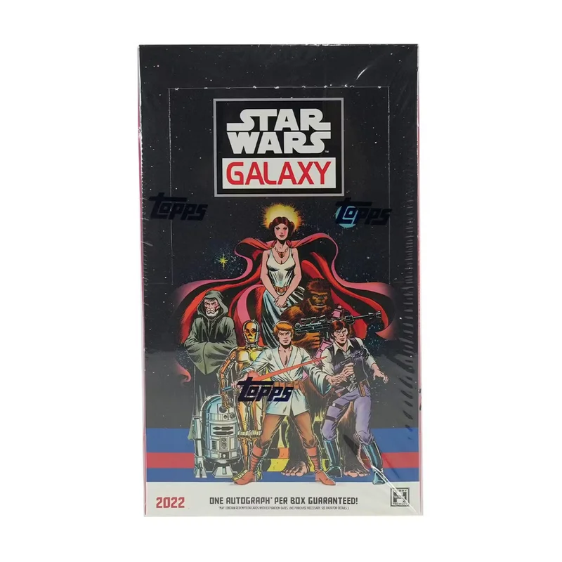 2022 Topps Chrome Star Wars Galaxy Factory Sealed Hobby Box