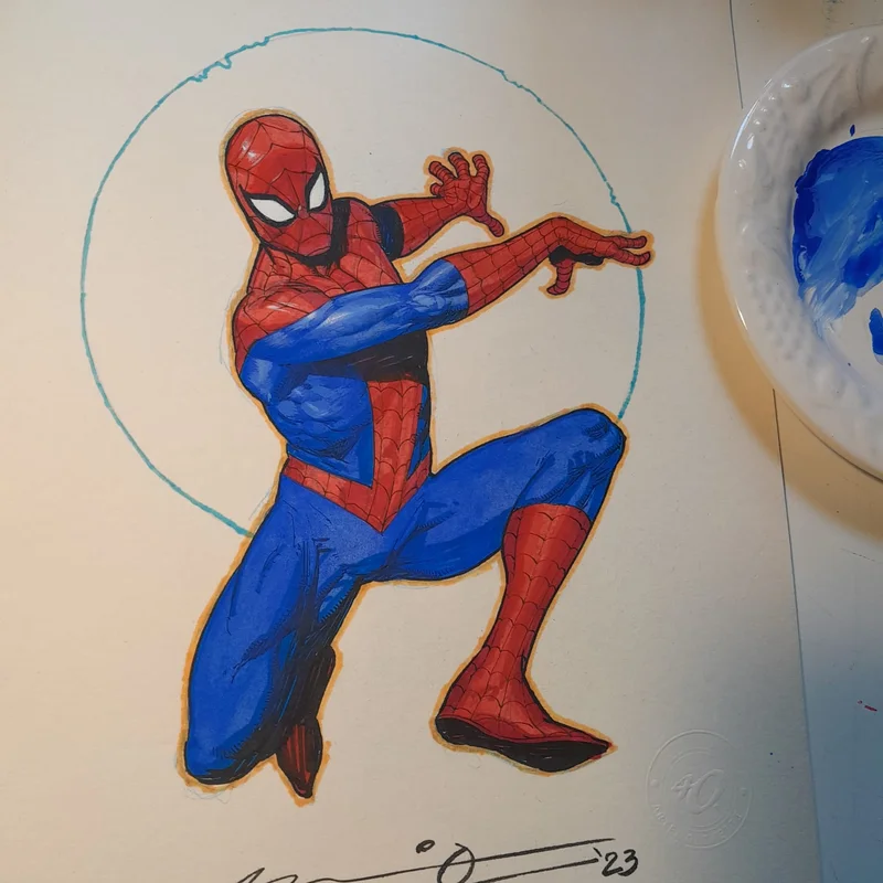 A3 Full Figure | Color [watercolor, gouache]