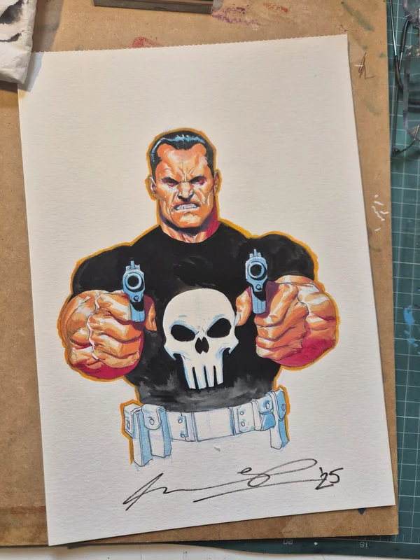 A4 Half Figure | Color [watercolor, gouache]