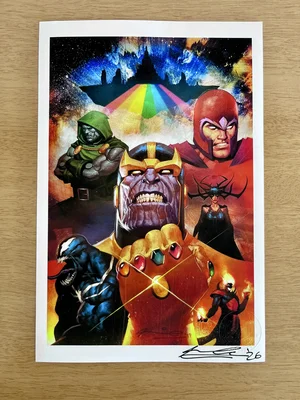 Villains | Art print