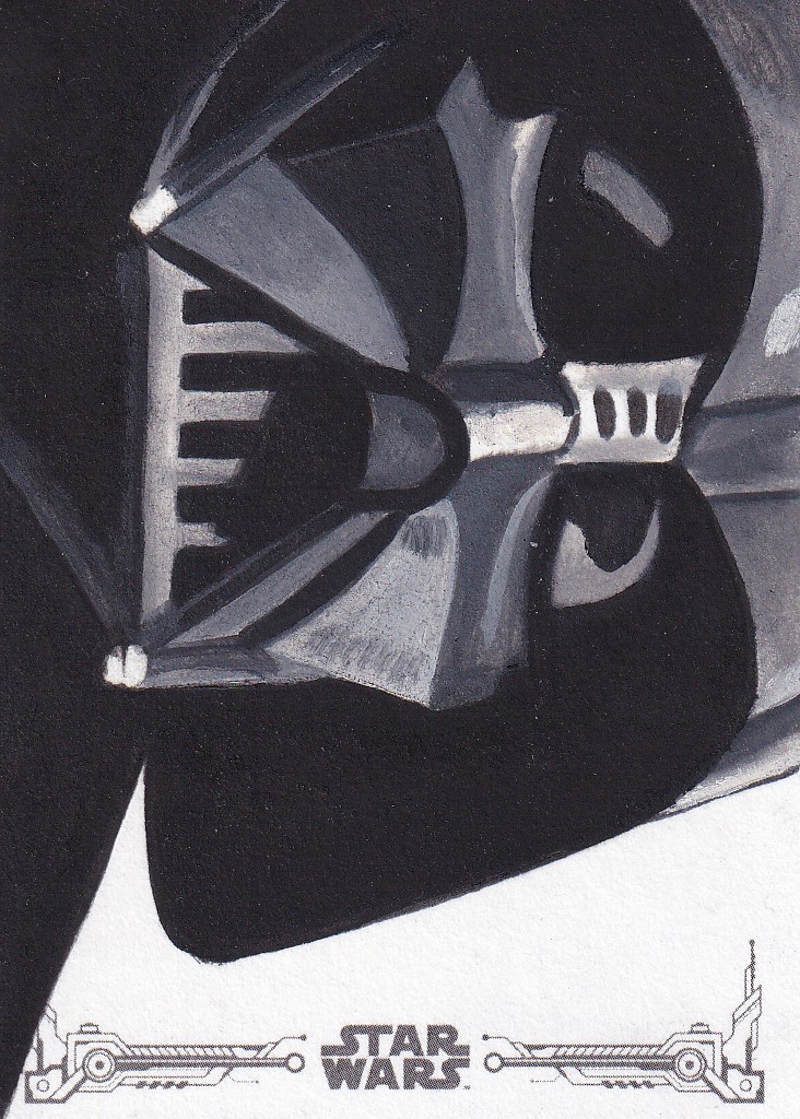 Darth Vader Horizontal Portrait