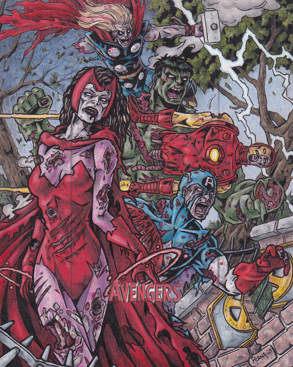 Zombie Avengers